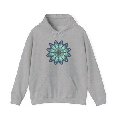 Unisex Heavy Blend™ Hooded Sweatshirt - Love Light Mandalas No.20