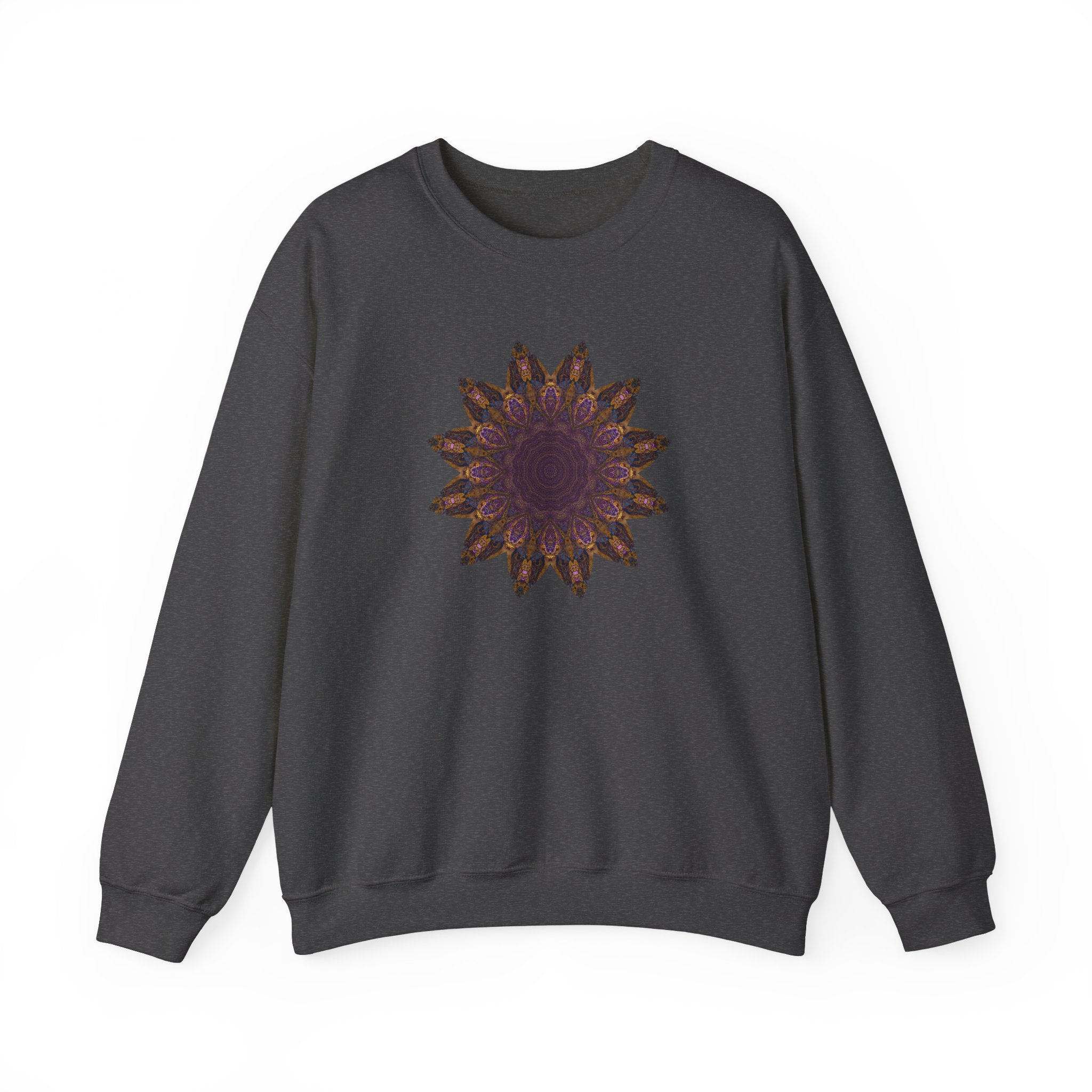 Unisex Heavy Blend™ Crewneck Sweatshirt - Love Light Mandalas No.1