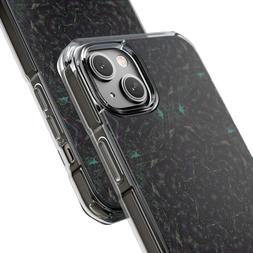iPhone 14 Magnetic Clear Impact Case - P5 Kaleidoscopic No.31