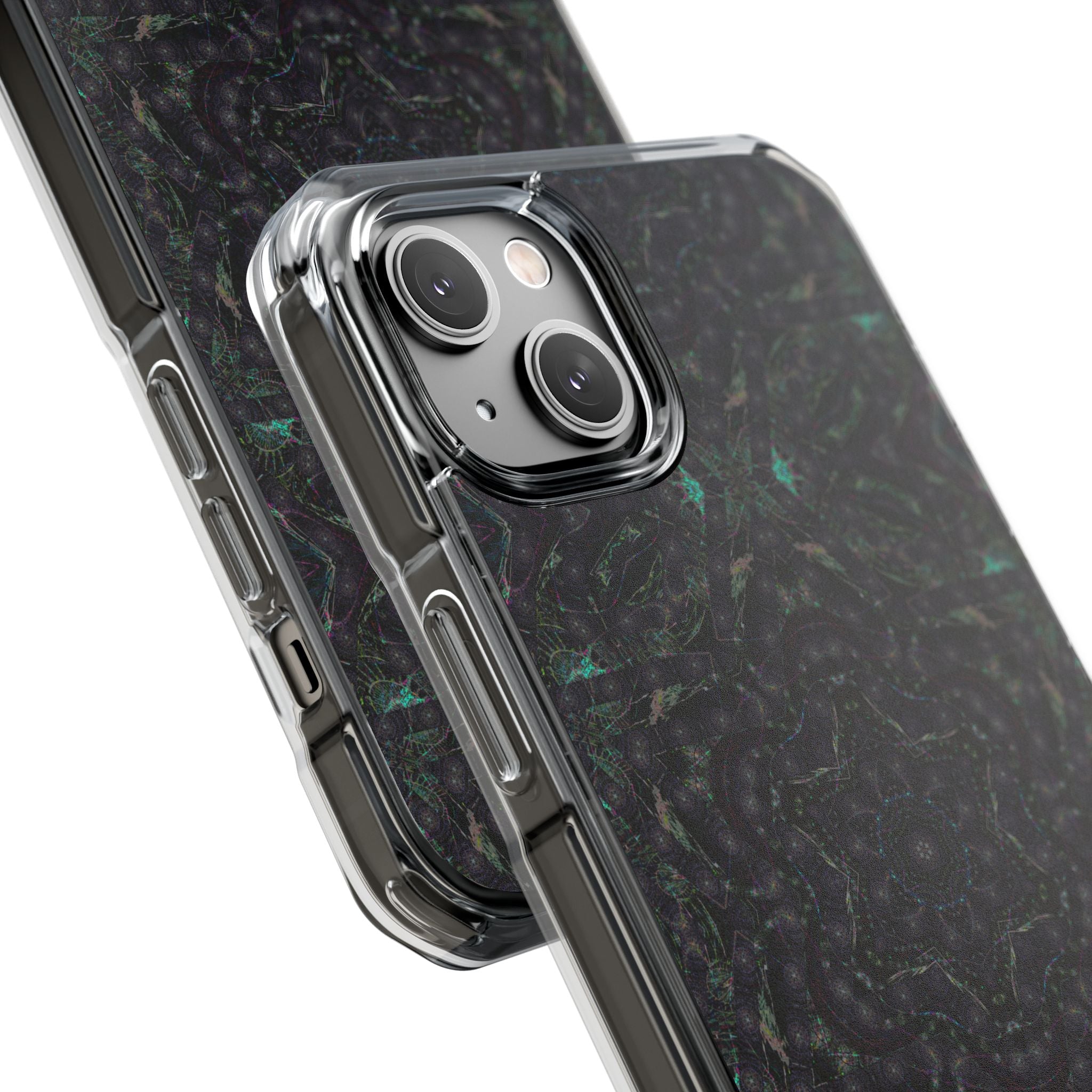 iPhone 14 Magnetic Clear Impact Case - P5 Kaleidoscopic No.31