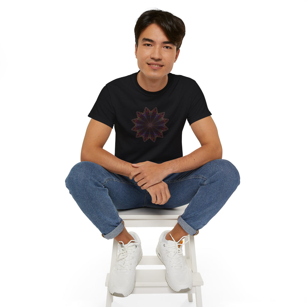 Unisex Ultra Cotton Tee - Love Light Mandalas No.10