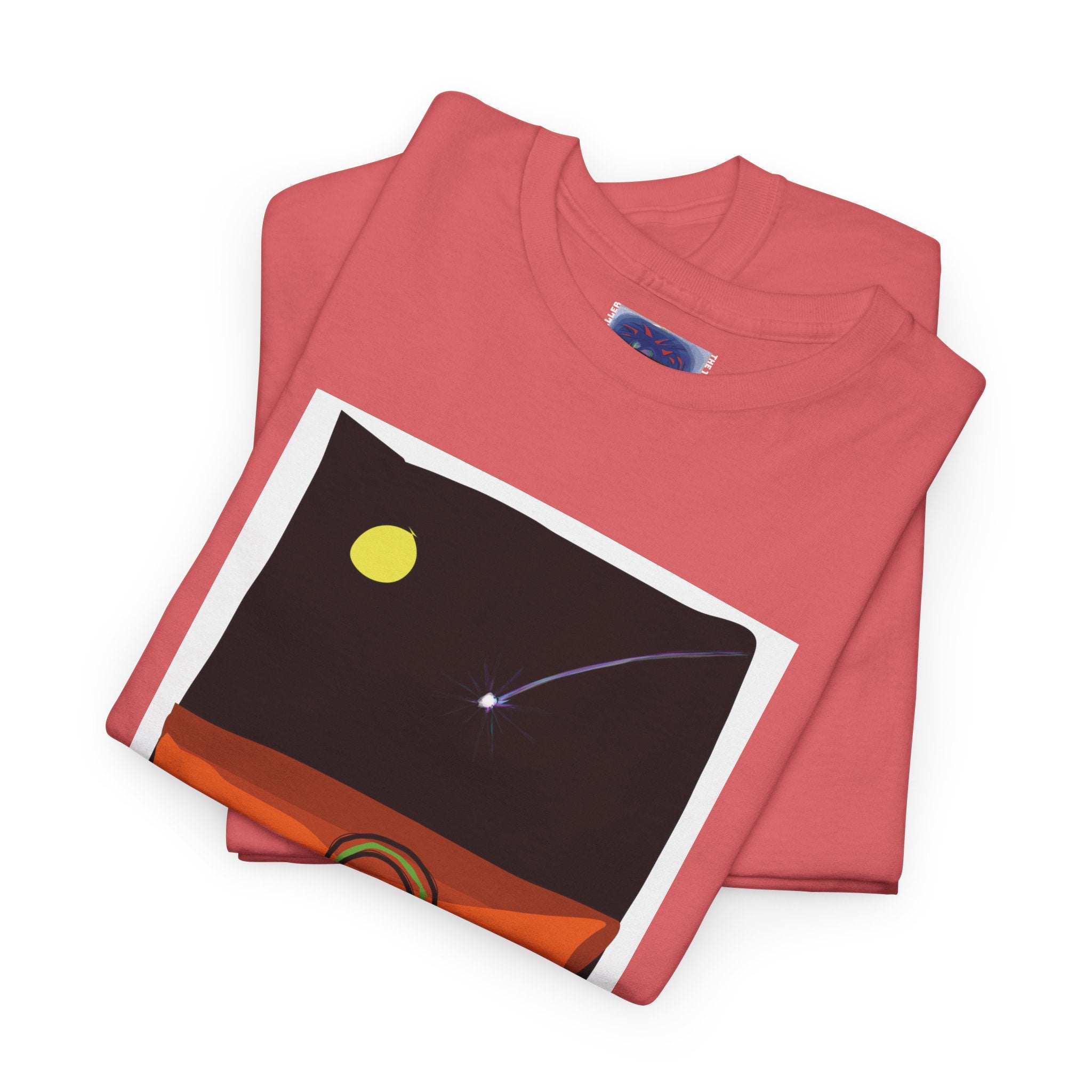 Unisex Heavy Cotton Tee - The Traveller Series (Shooting Star)