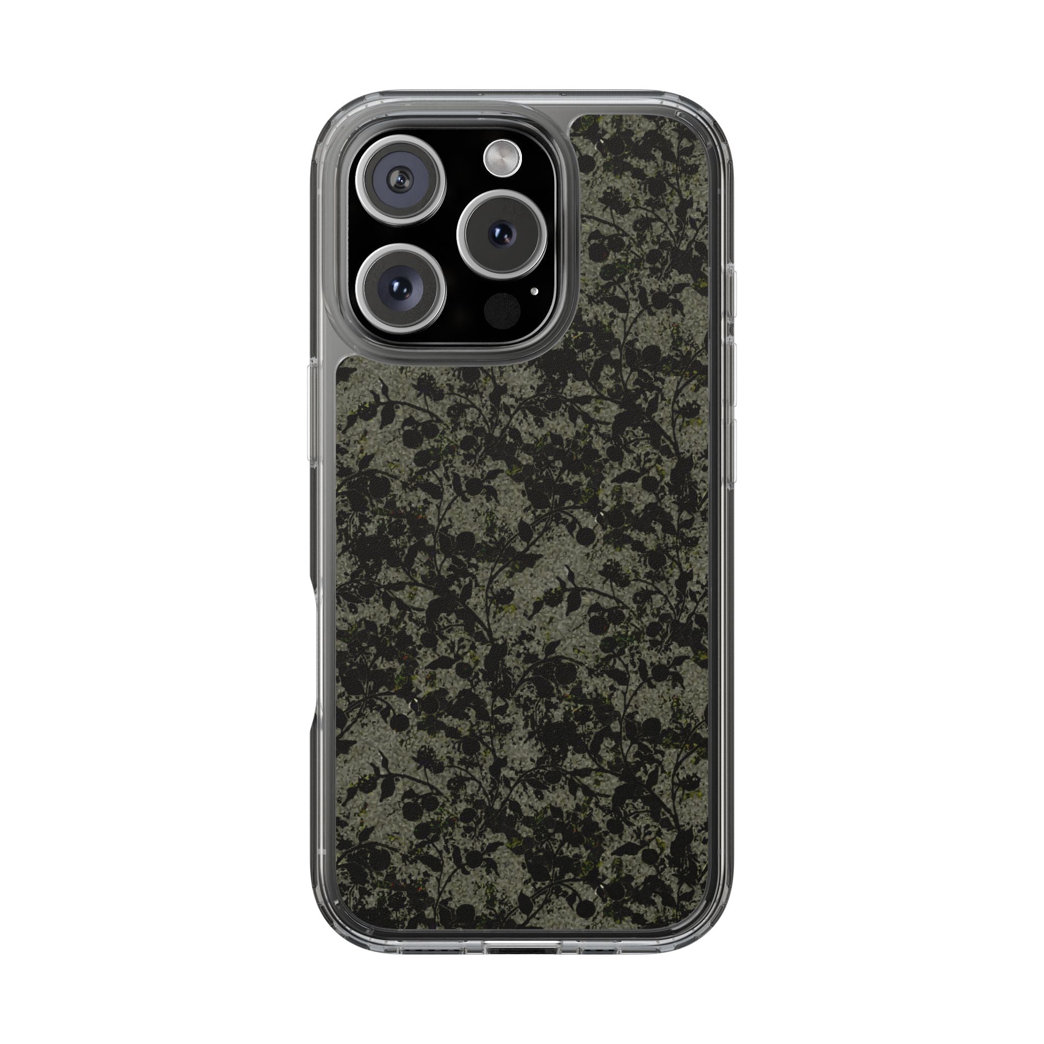 iPhone 16 Clear Case – Hidden Weave Series V3 No.25