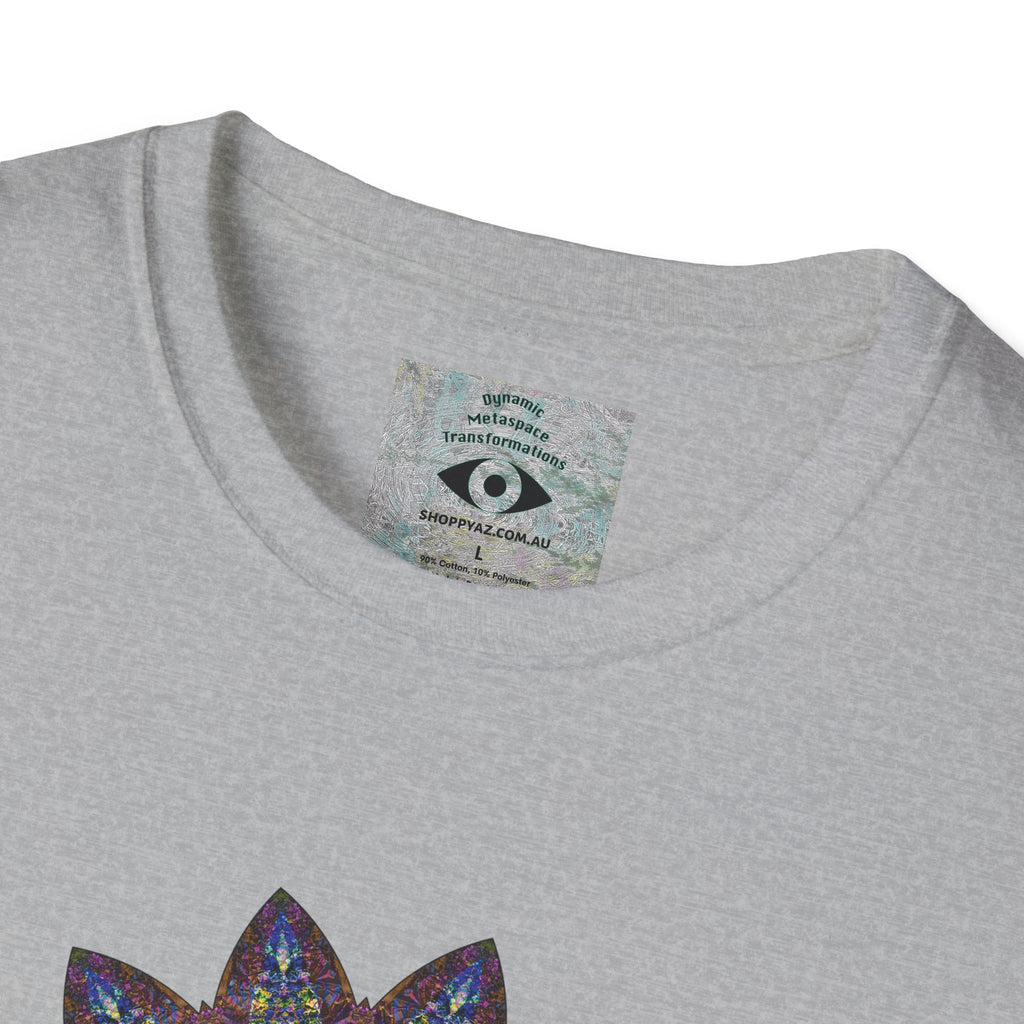 Unisex Softstyle T-Shirt - Love Light Mandalas No.17
