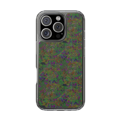 iPhone 16 Clear Case – Hidden Weave Series V3 No.24