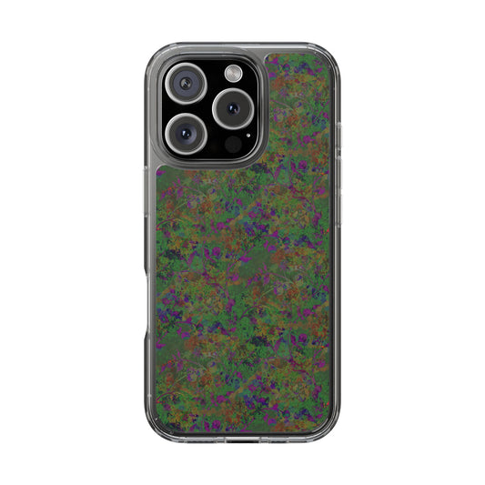 iPhone 16 Clear Case – Hidden Weave Series V3 No.24