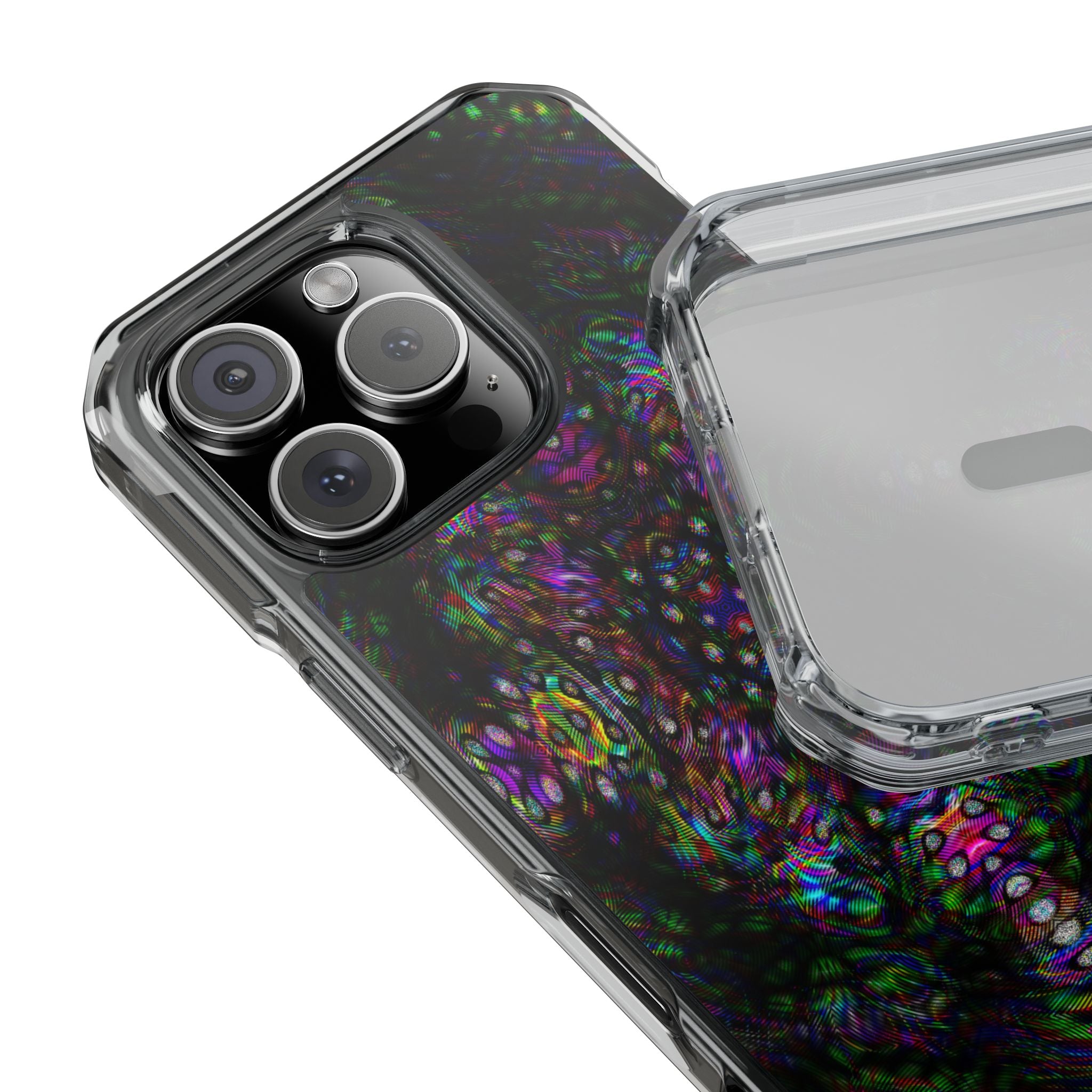 iPhone 16 Magnetic Clear Impact Case - DMT Scribe Tiles No.2