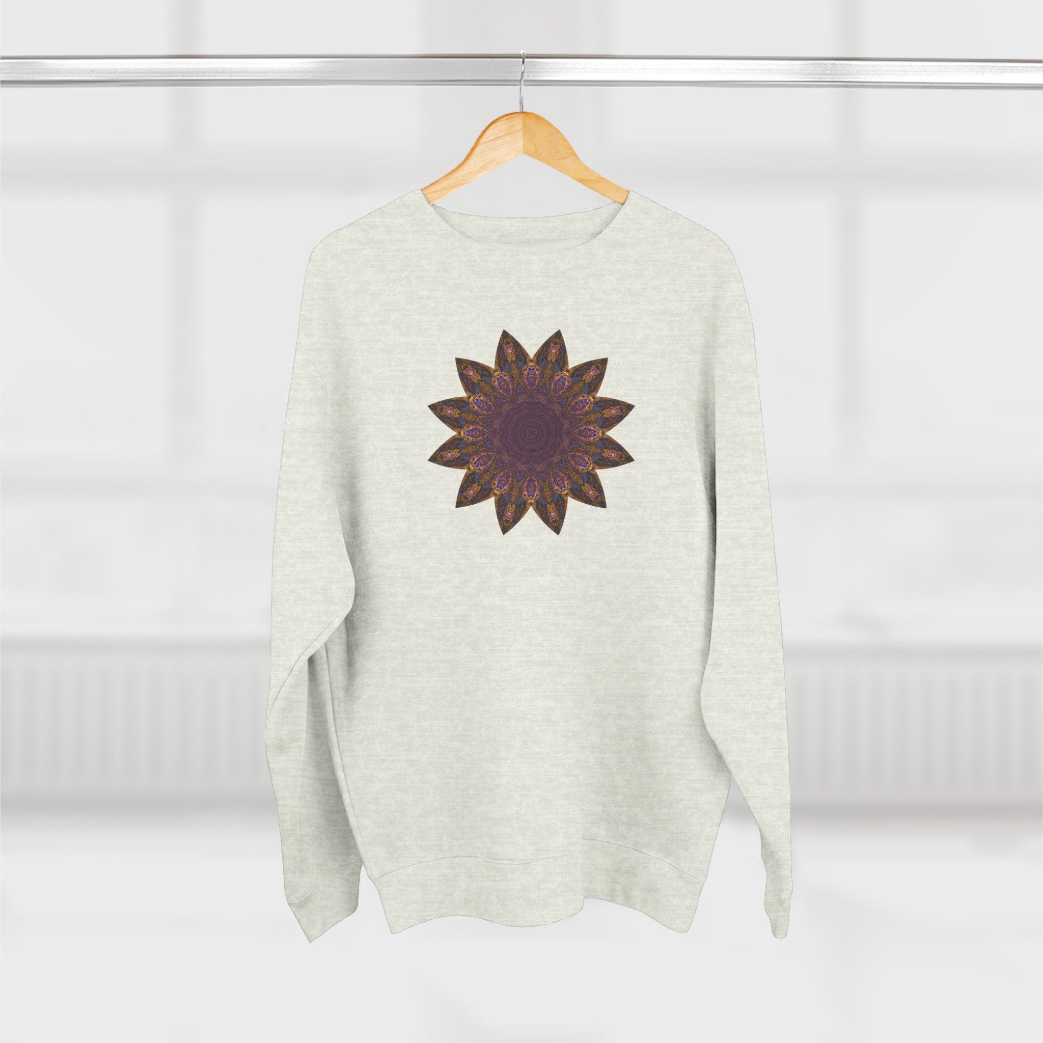 Unisex Crewneck Sweatshirt - Love Light Mandalas No.1