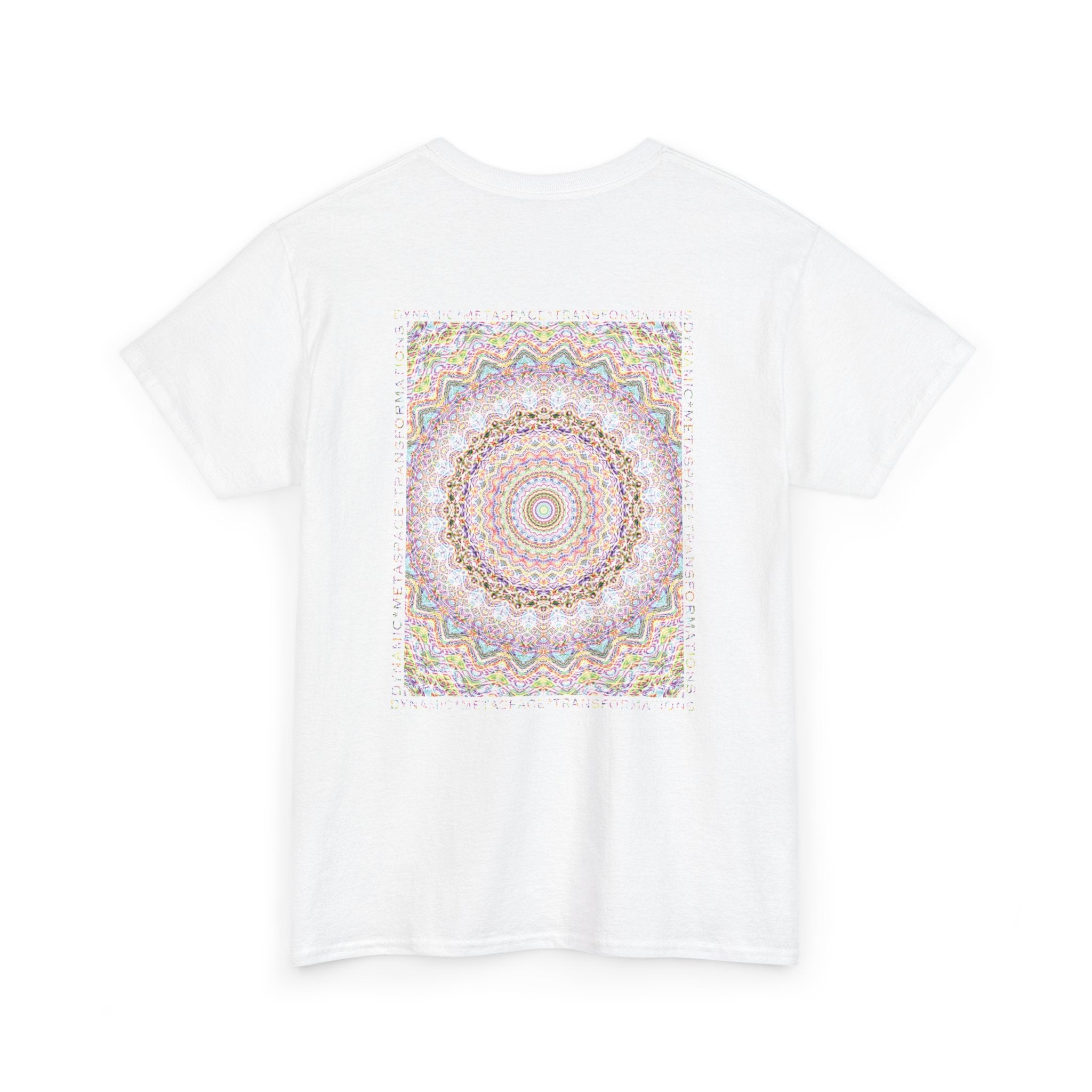 Unisex Heavy Cotton Tee (Back) - DMT Seer No.8