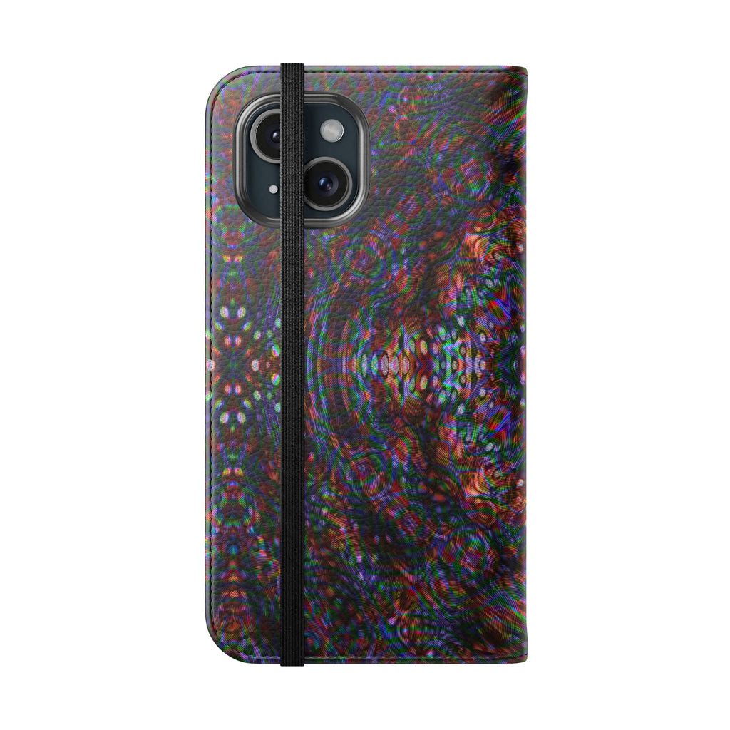 iPhone 15 Flip Case - DMT Scribe Tiles No.1