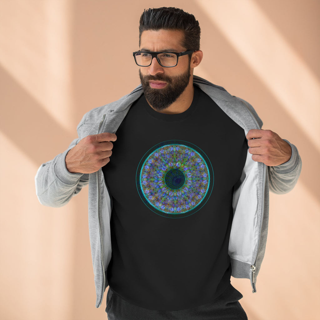 Unisex Crewneck Sweatshirt - Love Light Spheres No.M15K7