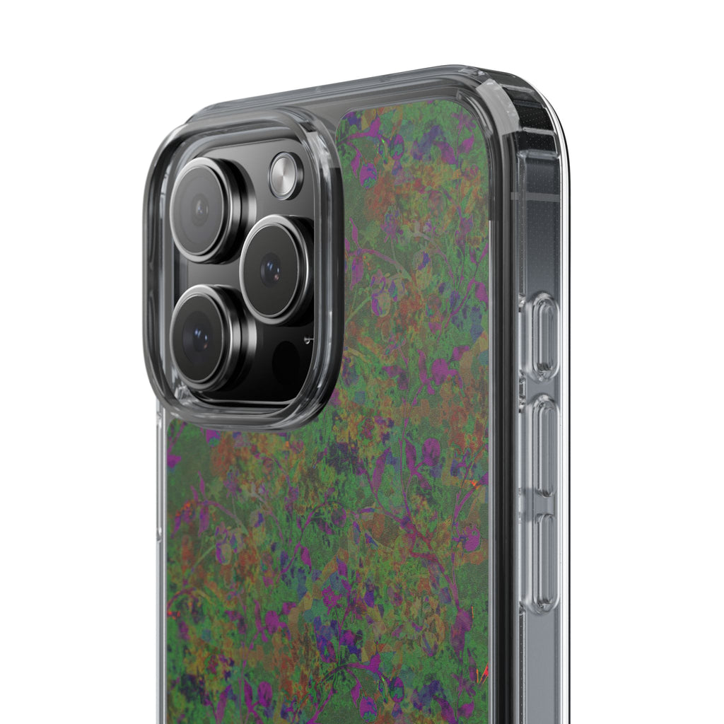 iPhone 16 Clear Case – Hidden Weave Series V3 No.24
