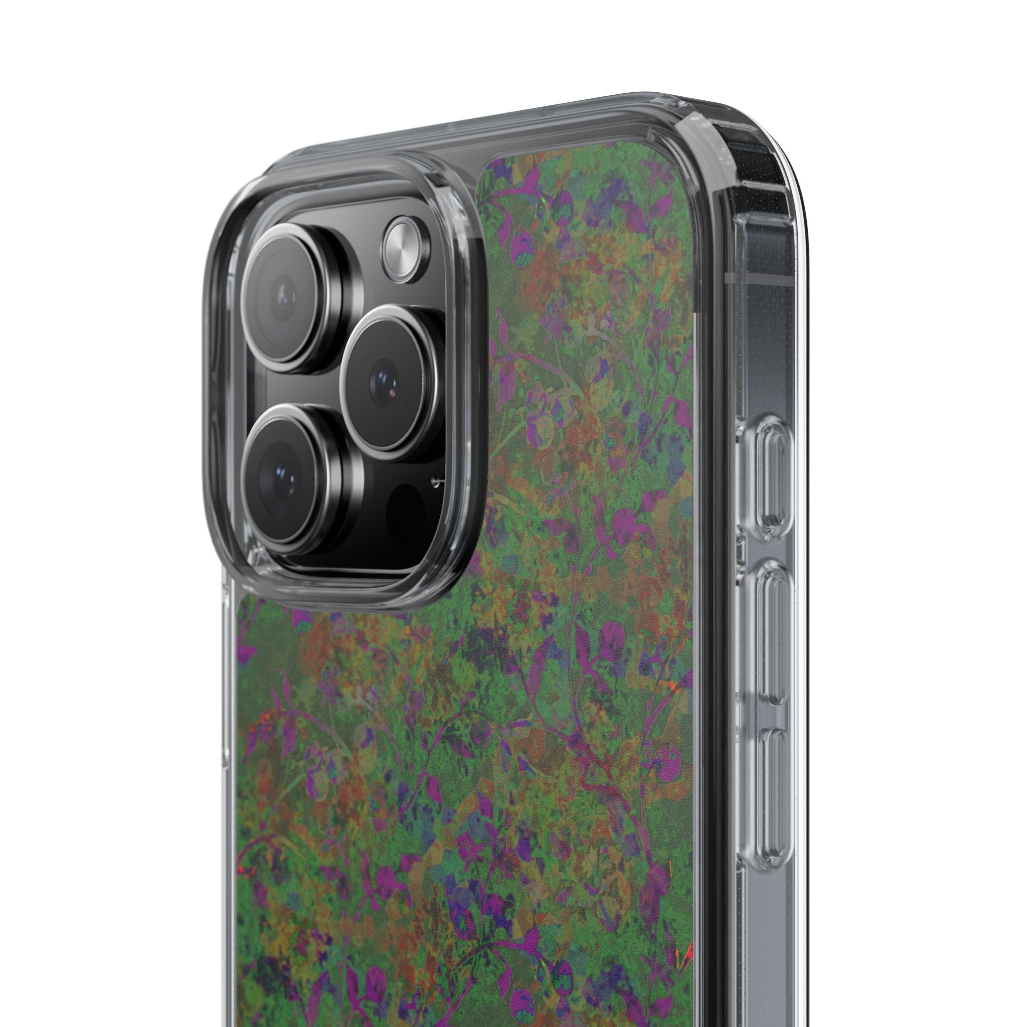 iPhone 16 Clear Case – Hidden Weave Series V3 No.24