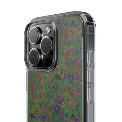 iPhone 16 Clear Case – Hidden Weave Series V3 No.24