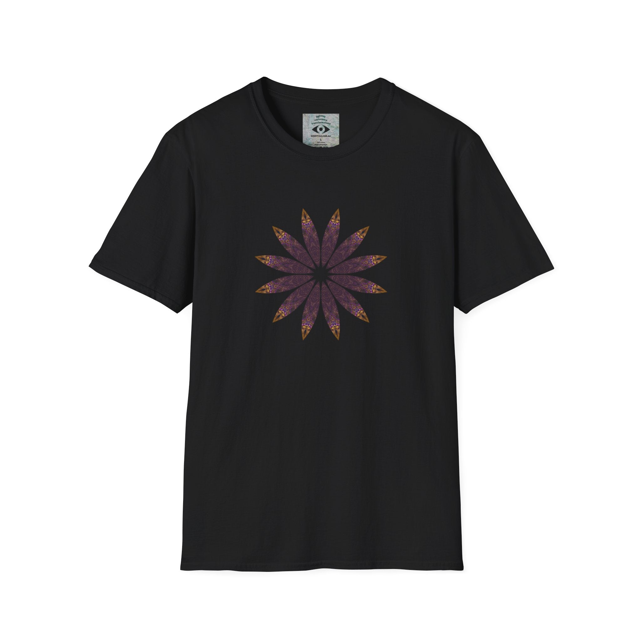 Unisex Softstyle T-Shirt - Love Light Mandalas No.2