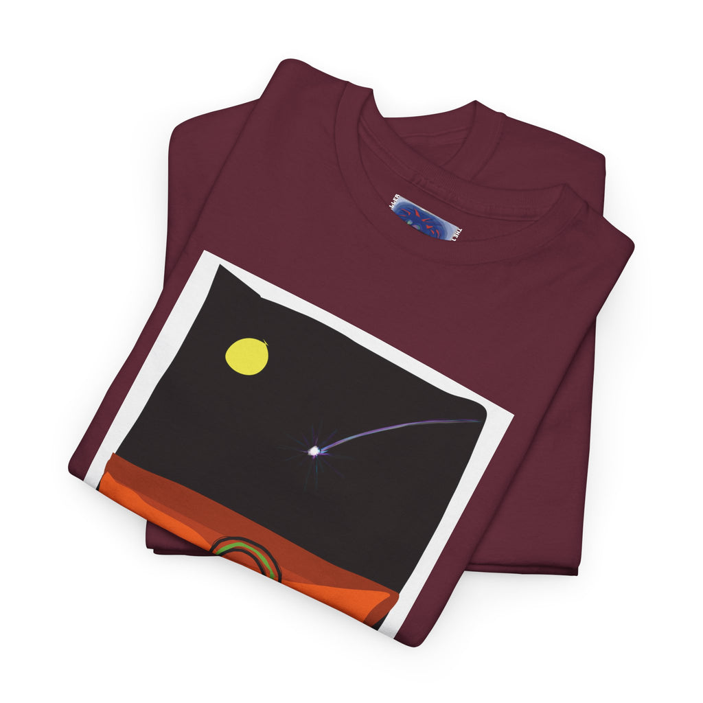 Unisex Heavy Cotton Tee - The Traveller Series (Shooting Star)