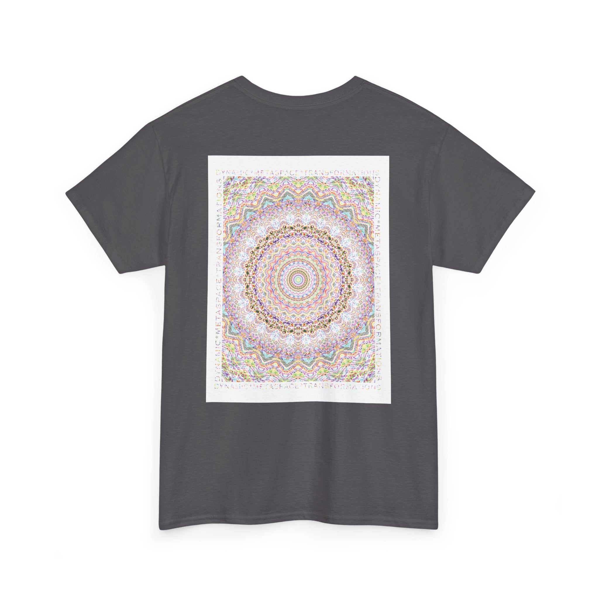 Unisex Heavy Cotton Tee (Back) - DMT Seer No.8