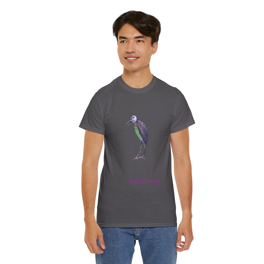 Unisex Heavy Cotton Tee - Birds Of Creation No.2