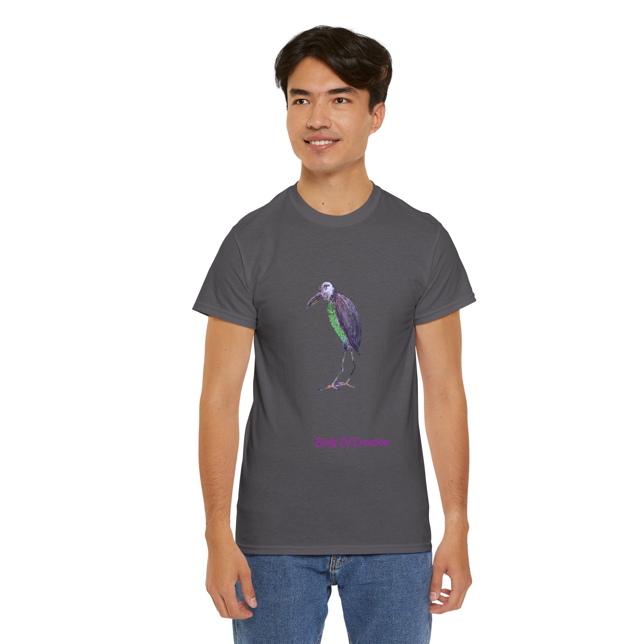 Unisex Heavy Cotton Tee - Birds Of Creation No.2