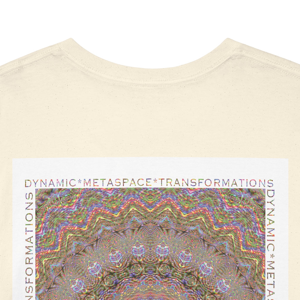 Unisex Heavy Cotton Tee (Back) - DMT Seer No.6