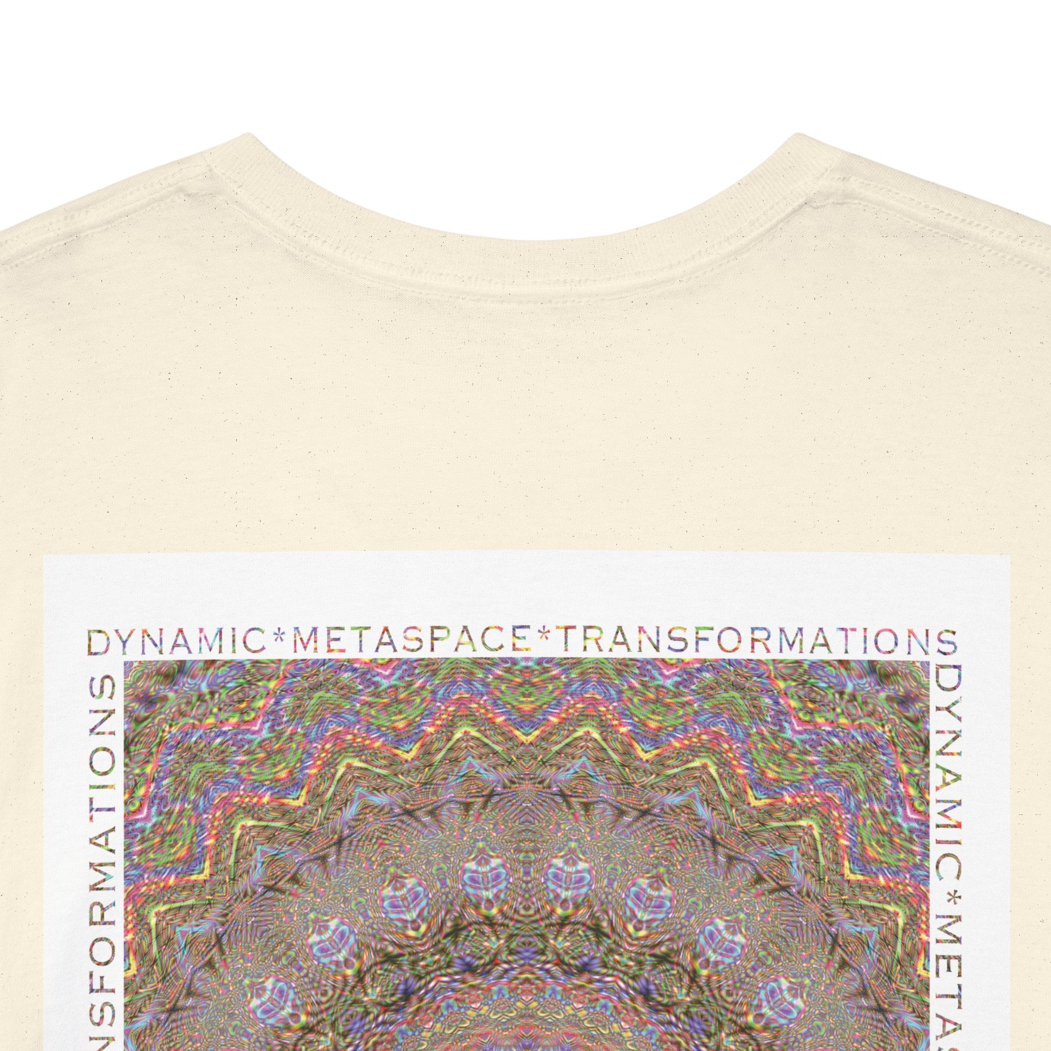 Unisex Heavy Cotton Tee (Back) - DMT Seer No.6