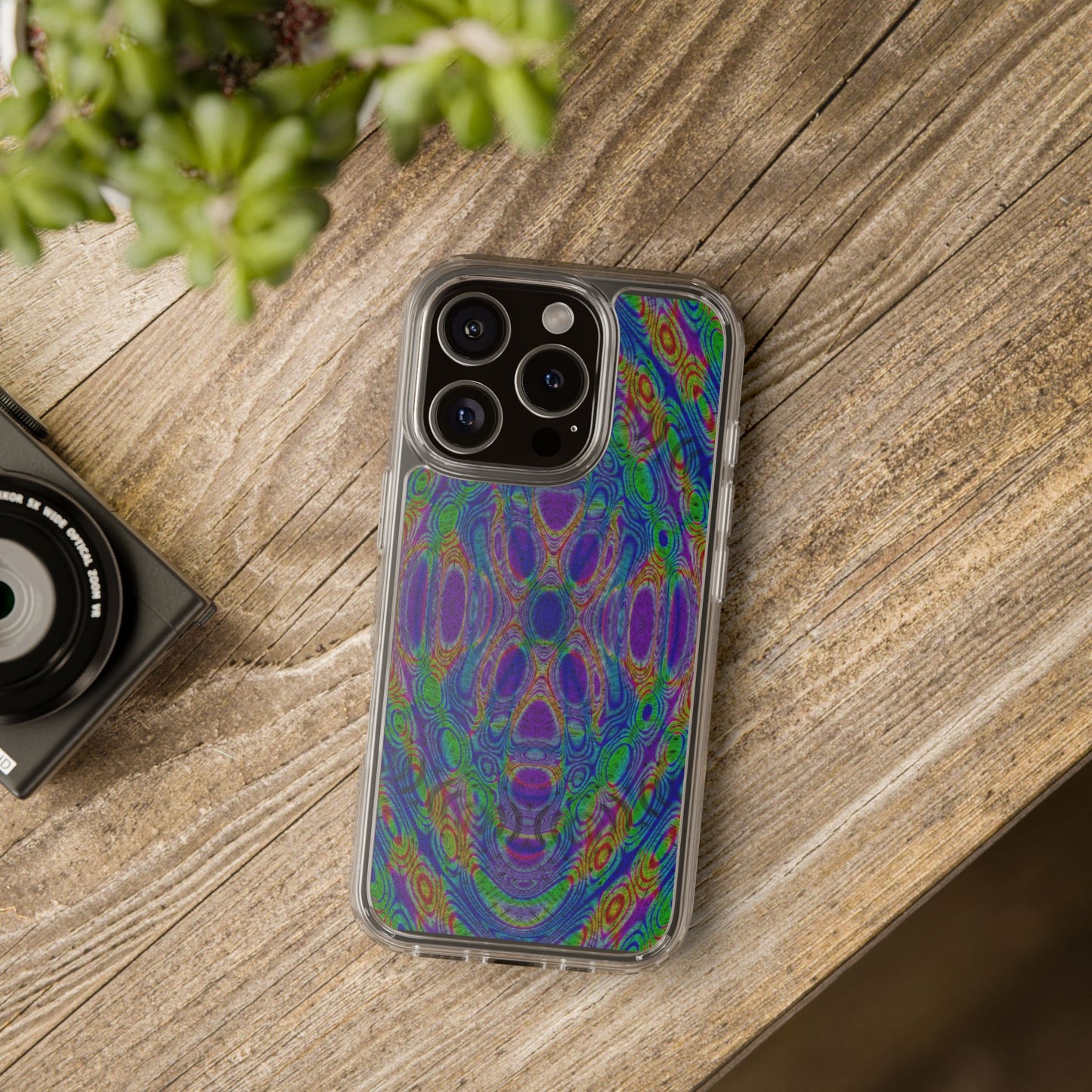 iPhone 16 Clear Case – DMT Seer No.18