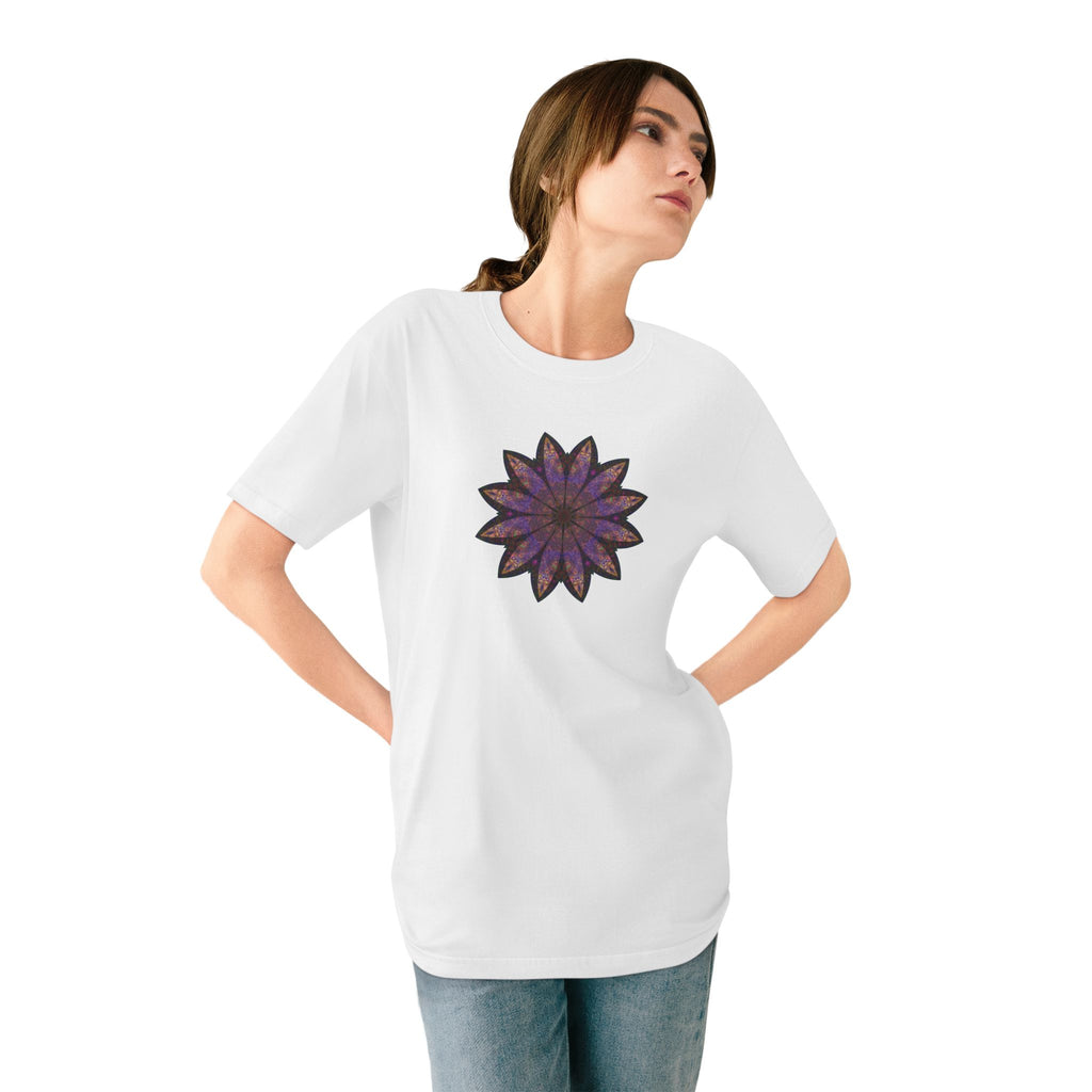 Organic Staple T-shirt - Love Light Mandalas No.23