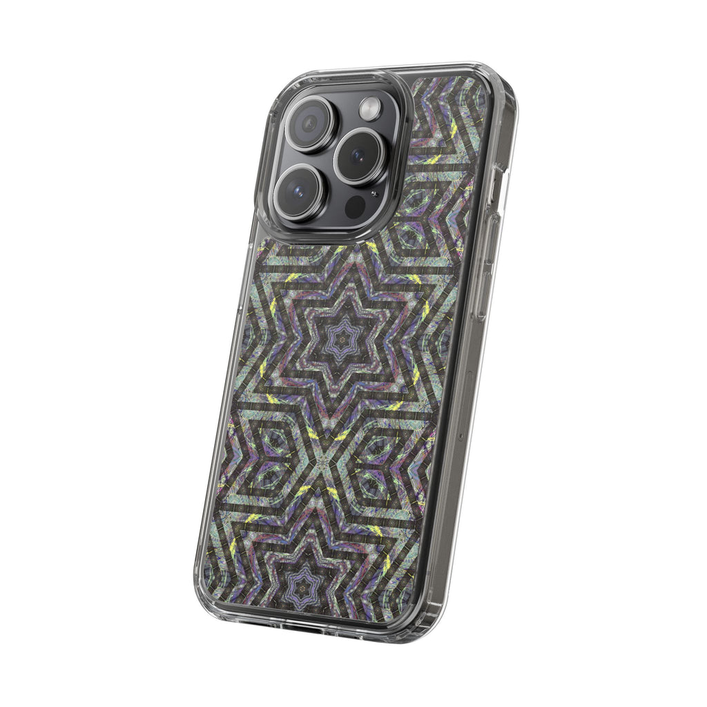 iPhone 15 Clear Case – P5 Kaleidoscopic No.1