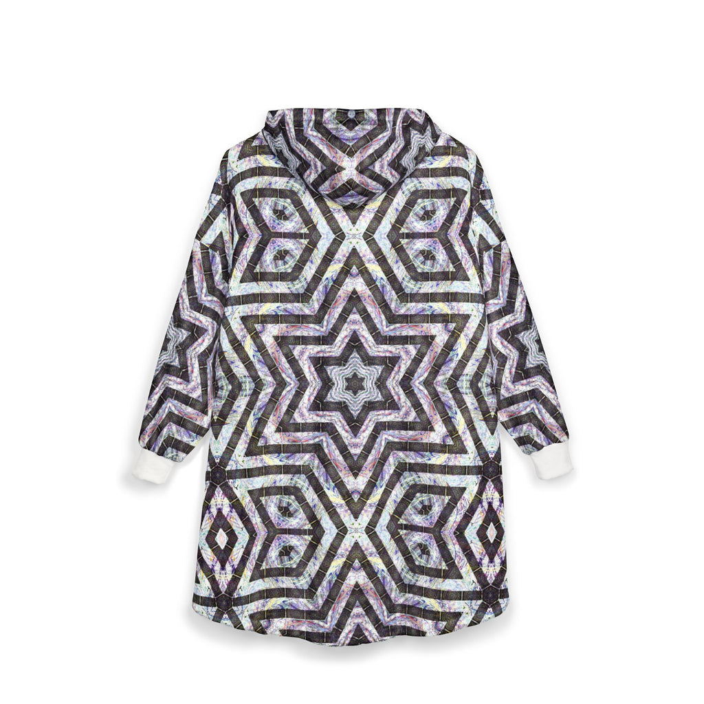 Unisex Hooded Blanket - P5 Kaleidoscopic No. 20
