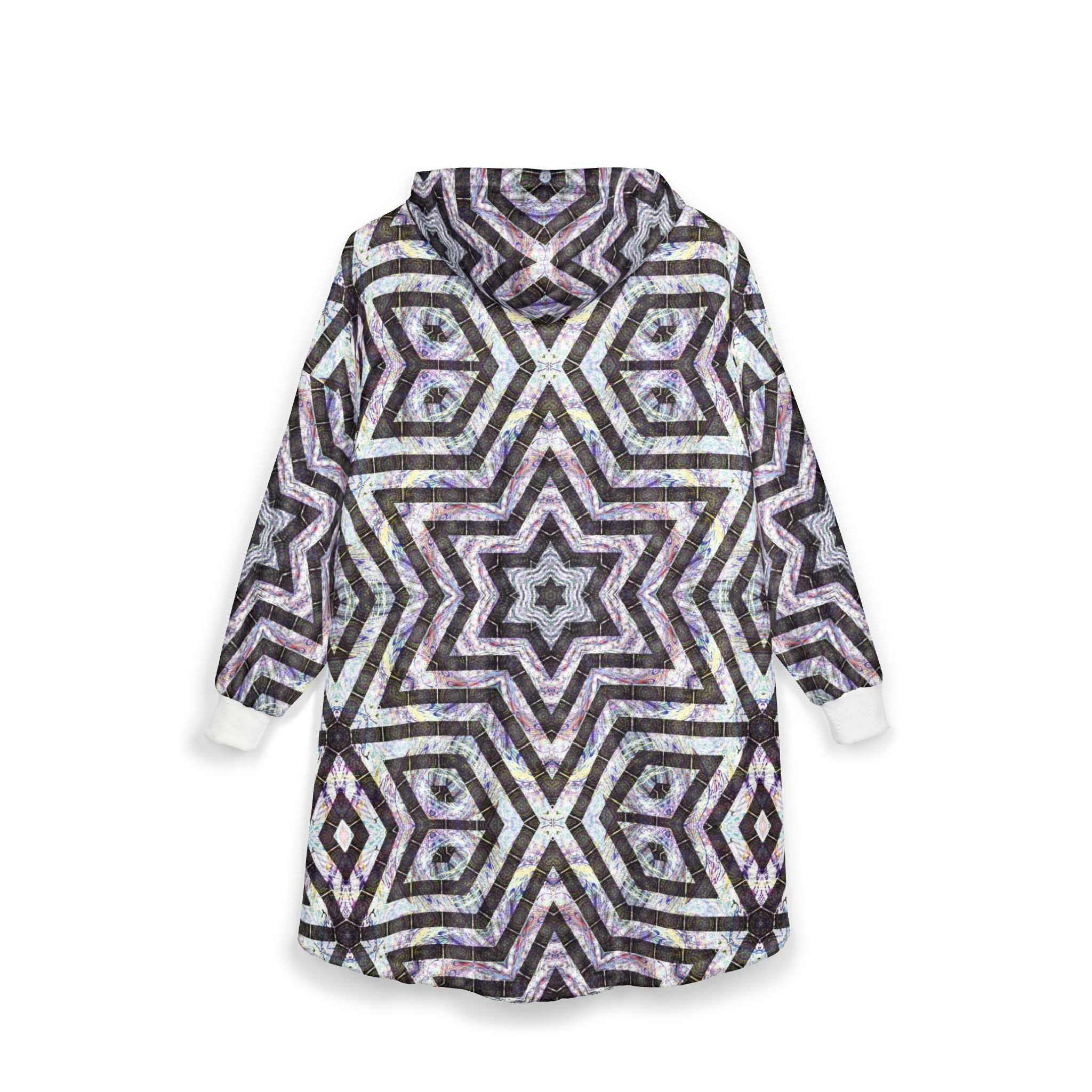 Unisex Hooded Blanket - P5 Kaleidoscopic No. 20