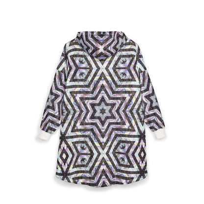 Unisex Hooded Blanket - Kaleidoscope P5 No. 20
