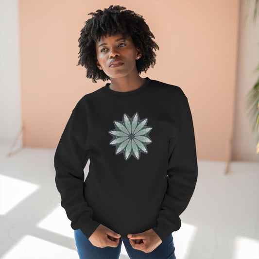 Unisex Crewneck Sweatshirt - Love Light Mandalas No.22