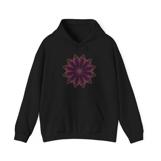 Unisex Heavy Blend™ Hooded Sweatshirt - Love Light Mandalas No.15