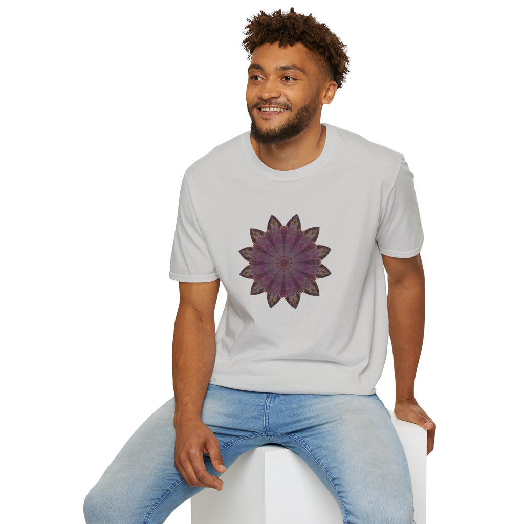 Unisex Softstyle T-Shirt - Love Light Mandalas No.6