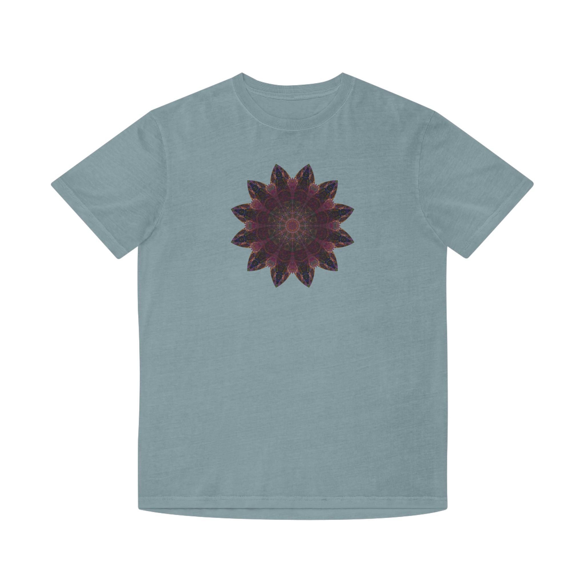 Unisex Faded Shirt - Love Light Mandalas No.8