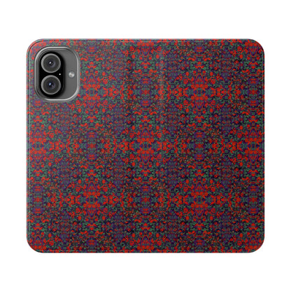 iPhone 16 Flip Case - Hidden Weave Series No.25