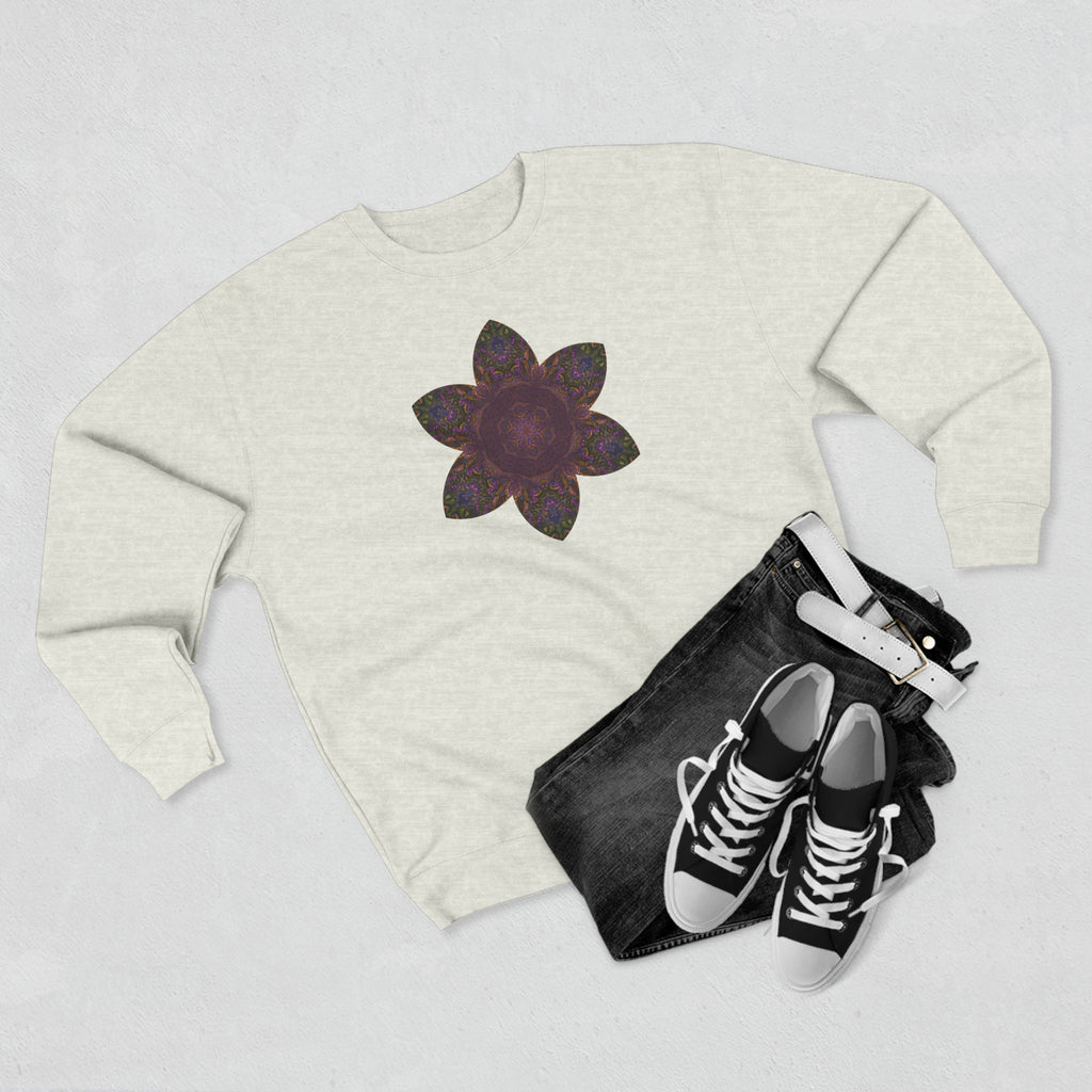 Unisex Crewneck Sweatshirt - Love Light Mandalas No.3