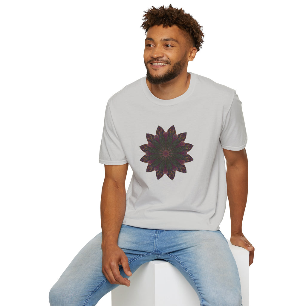 Unisex Softstyle T-Shirt - Love Light Mandalas No.7