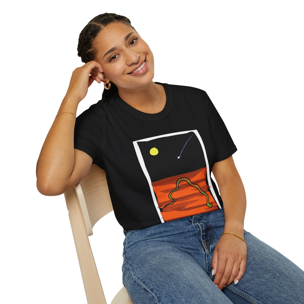 Unisex Softstyle T-Shirt - The Traveller Series (Shooting Star)