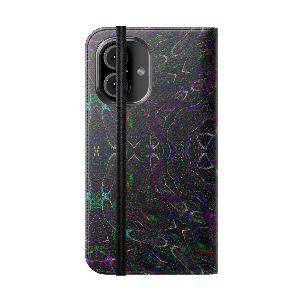 iPhone 16 Flip Case - P5 Kaleidoscopic No.32