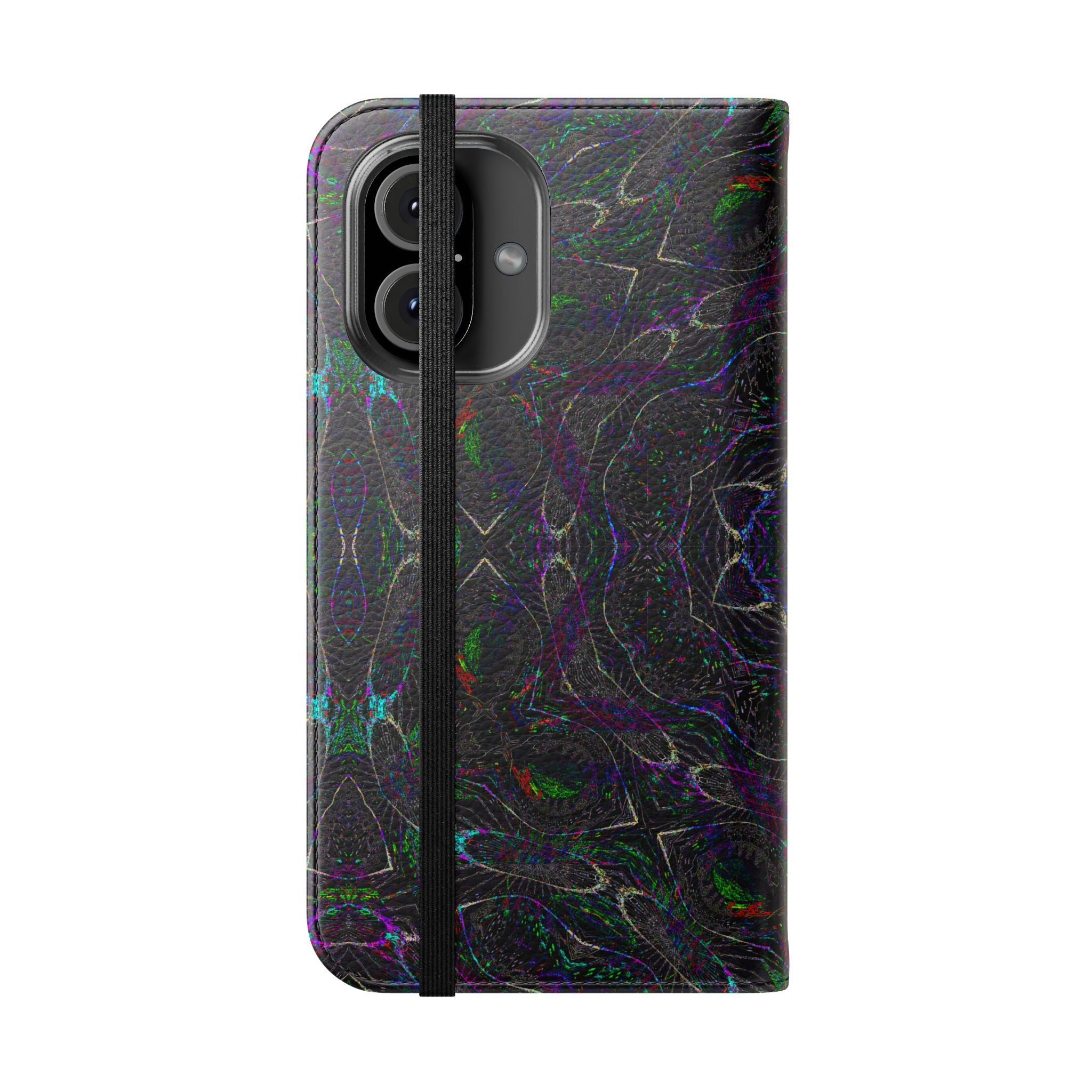 iPhone 16 Flip Case - P5 Kaleidoscopic No.32