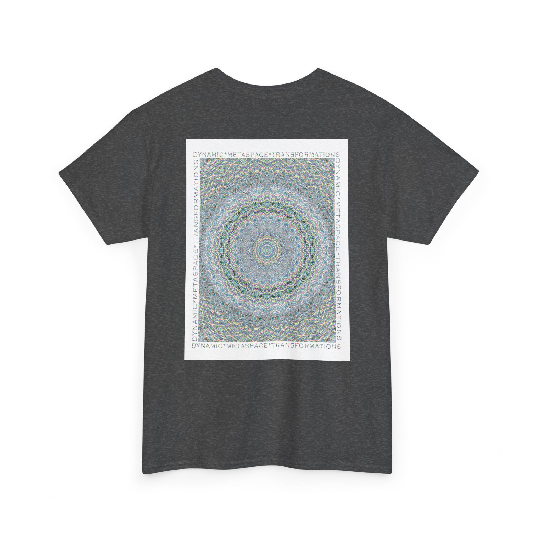 Unisex Heavy Cotton Tee (Back) - DMT Seer No.4