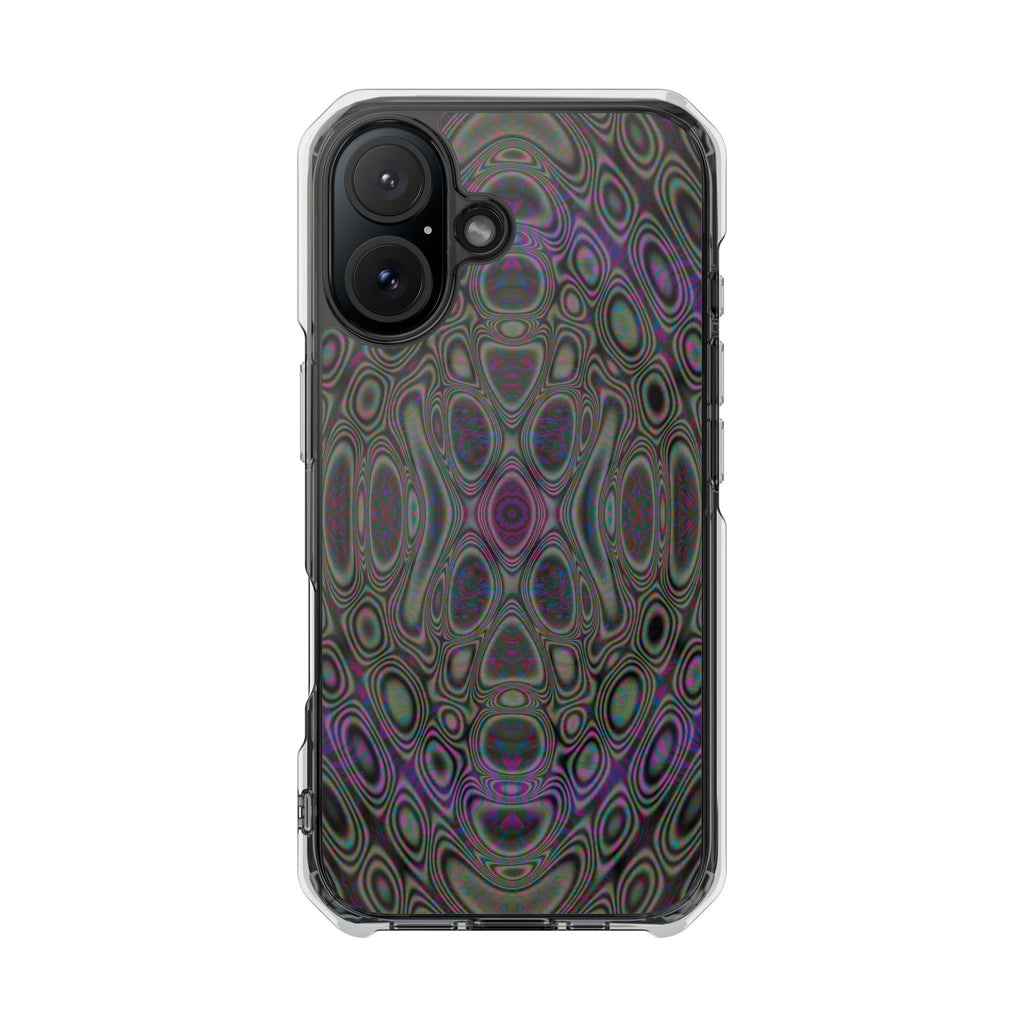 iPhone 16 Magnetic Clear Impact Case - DMT Seer No.19