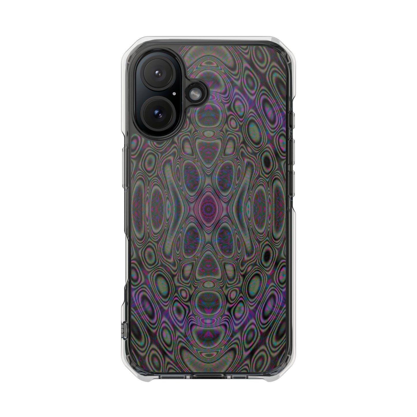 iPhone 16 Magnetic Clear Impact Case - DMT Seer No.19
