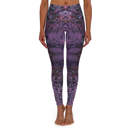 Spandex Leggings - Love Light Fractals No.6b