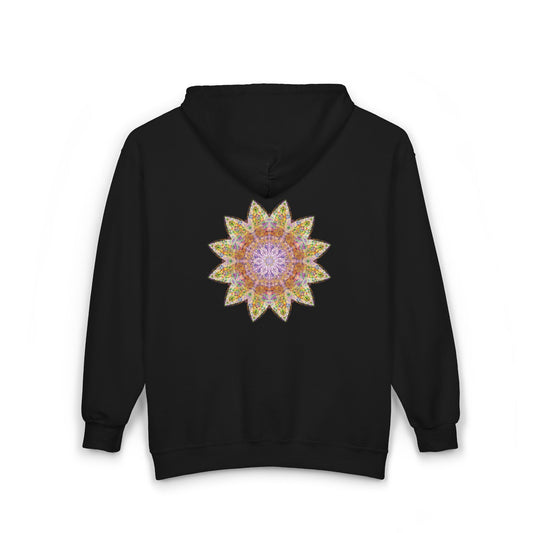 Unisex Heavy Blend™ Full Zip Hooded Sweatshirt - Love Light Mandalas No.14
