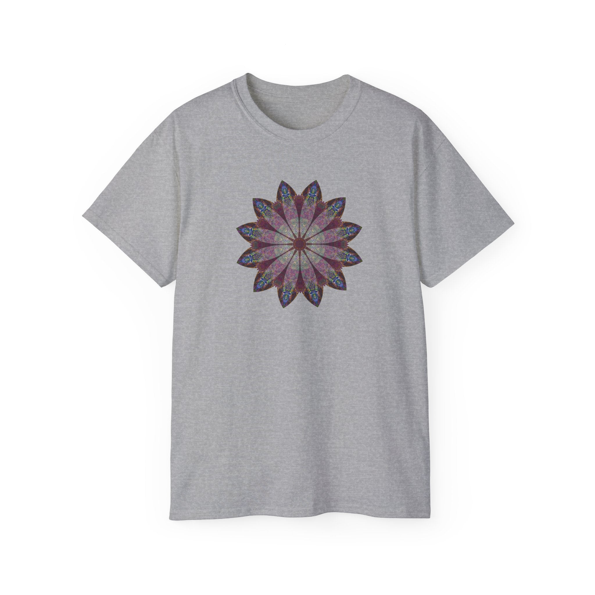 Unisex Ultra Cotton Tee - Love Light Mandalas No.9