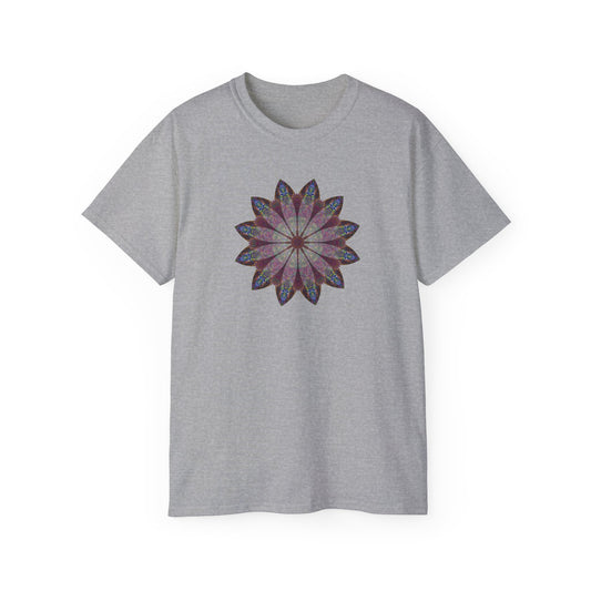 Unisex Ultra Cotton Tee - Love Light Mandalas No.9