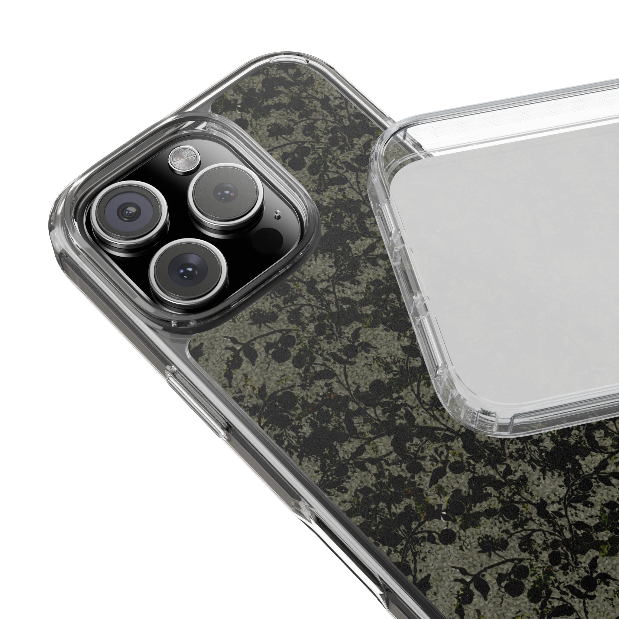 iPhone 16 Clear Case – Hidden Weave Series V3 No.25