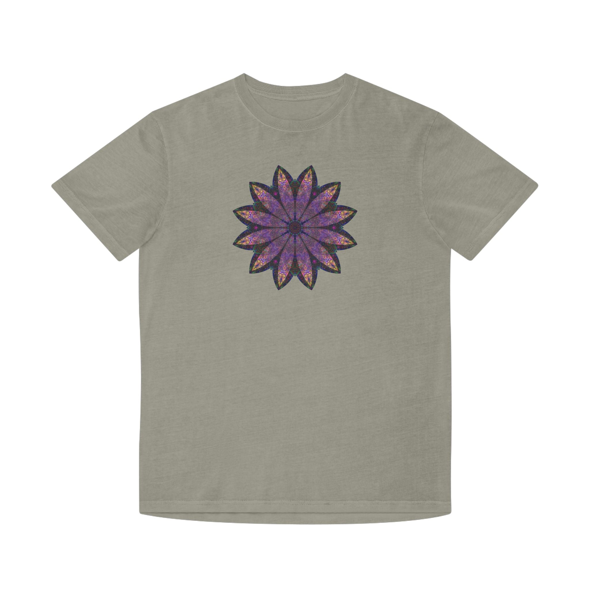 Unisex Faded Shirt - Love Light Mandalas No.24